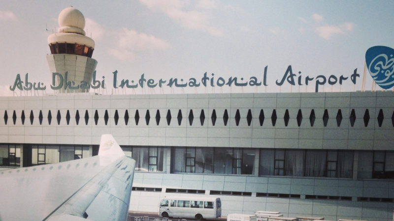 Aéroport, aéroport international d'abou dabi, émirats arabes unis, Etihad Airways
