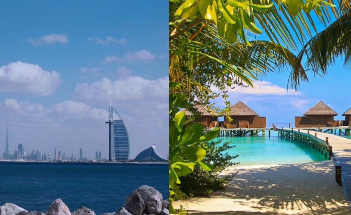 séjour combiné dubaï maldives, circuit touristique dubaï maldives, voyage combiné dubaï maldives, quoi faire à dubaï, quoi faire aux Maldives, îles-hôtels, incontournables dubaï, incontournables maldives, burj al arab, plages dubaï et maldives, escale, visa dubaï